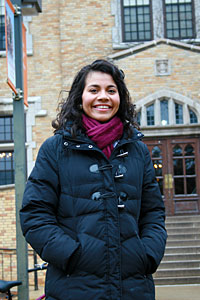 Silvia Cuevas '13 will work as a business analyst for Target.