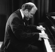 Pictured is music professor and concert pianist Jeffrey Jacob.