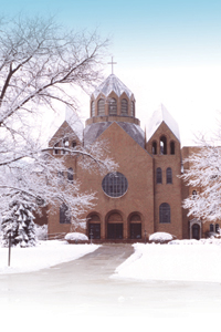 Church of Our Lady of Loretto on the Saint Mary's campus.