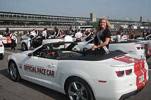 This year, Katie was chosen as one of 33 princesses for the Indianapolis 500 race.