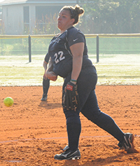 Callie Selner threw a one-hit shutout with 13 strikeouts.