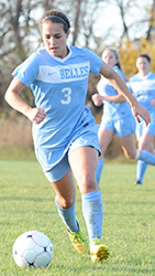 Lindsay Rzepecki scored in the 14th minute for the Belles.