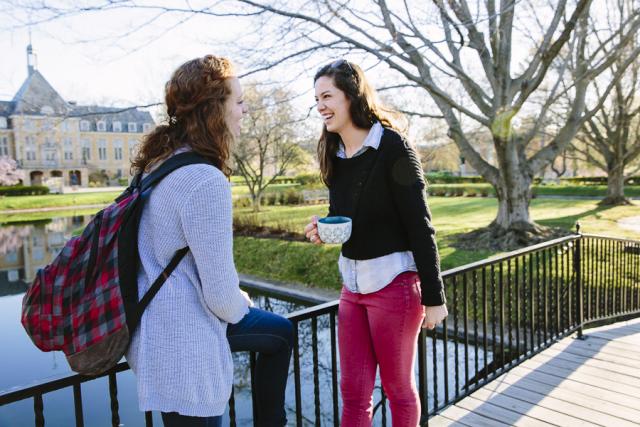 students on Lake Marion Bridge