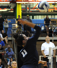 Alexis Grady had a triple-double against No. 14 ranked Hope.