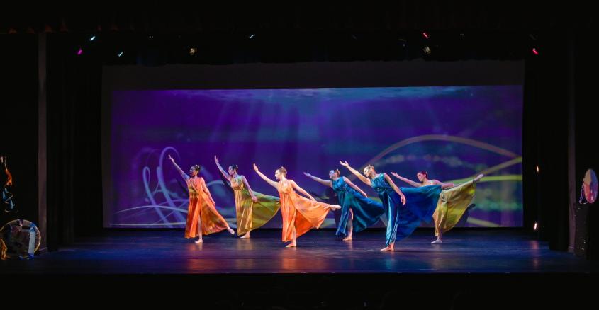 Dancers in Little Theatre