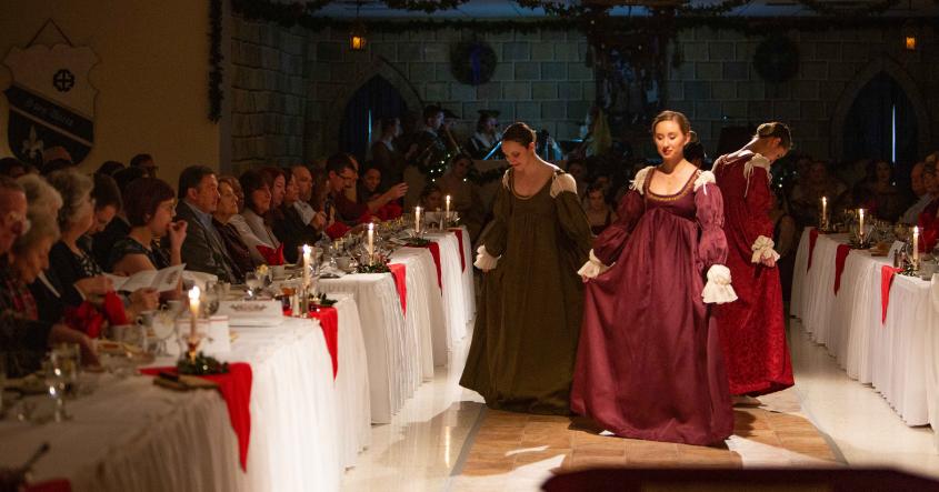 Performers at Madrigal Dinner
